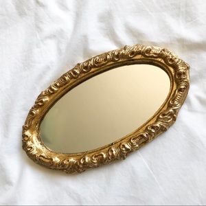 Vintage small handmade mirror